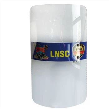 Bouclier anti-émeute transparent